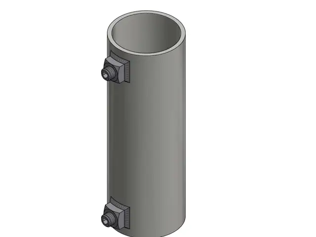 Udvendig samlerør for 2