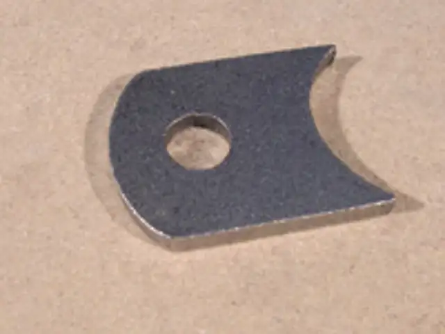 Påsvejsningsøre til rund stolpe