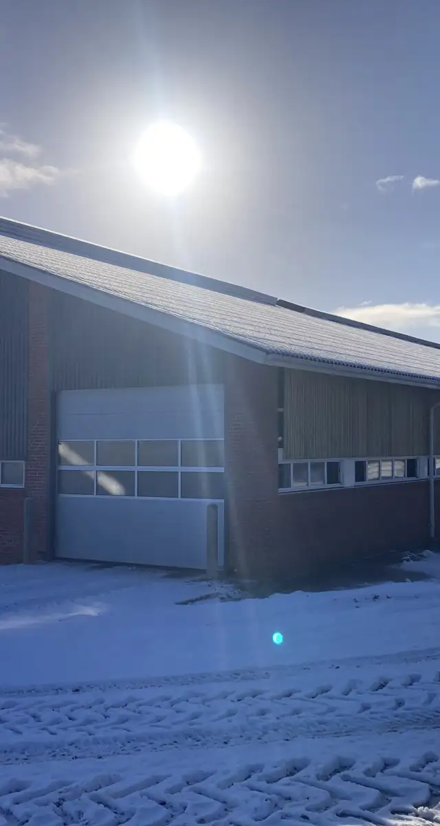 Ny tilbygning hos JT Farm i Salling