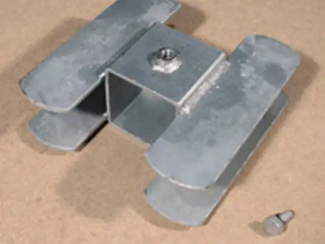 Hævebeslag for 50MM træplader dobbelt