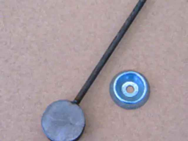 Hollænderbolt med beskyttelsesskive